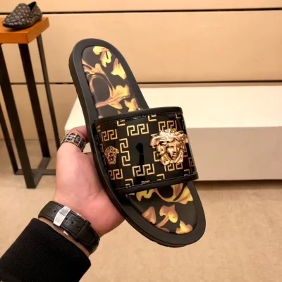 Versace Hausschuhe Replik Luxus Frühling Sommer Herren