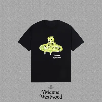 Vivienne Westwood kort?¡èrmad replika 1:1 Svart Vit R??d Logotyp