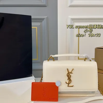 Yves Saint Laurent Rucksack Replik Luxus Logo Tasche klein faltbar