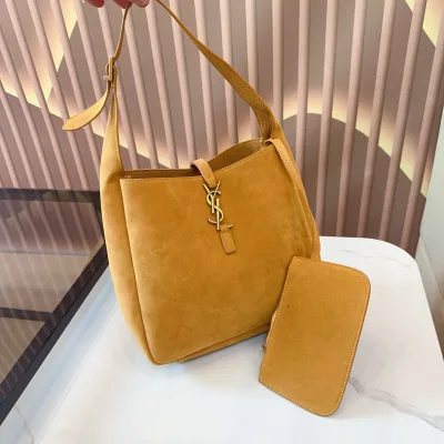 Yves Saint Laurent Bucket Bag Replik Super Klon Wildleder kommt
