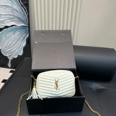Yves Saint Laurent Kameratasche Replik Super Klon Leder Stickerei