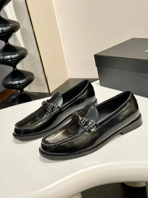 Yves Saint Laurent Lederschuhe Replik 1:1 Super Klon Rindsleder