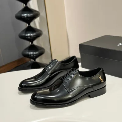 Yves Saint Laurent Lederschuhe Replik Super Klon Rindsleder Formal