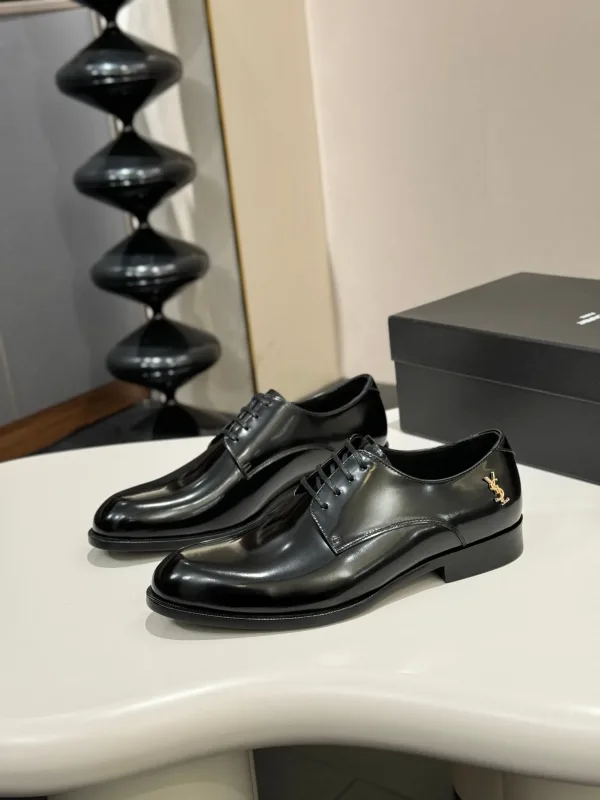 Yves Saint Laurent Lederschuhe Replik Super Klon Rindsleder Formal