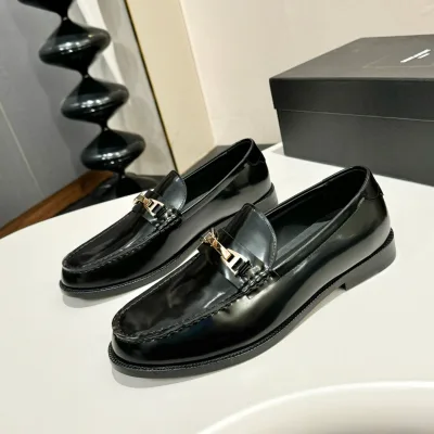 Yves Saint Laurent Lederschuhe Replik Super Klon Rindsleder Formal