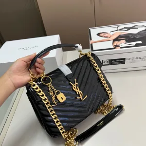 Yves Saint Laurent Messenger Bag Replik 1:1 Leder Classic Ysl