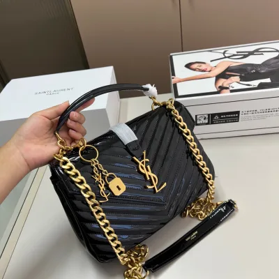 Yves Saint Laurent Messenger Bag Replik 1:1 Leder Classic Ysl