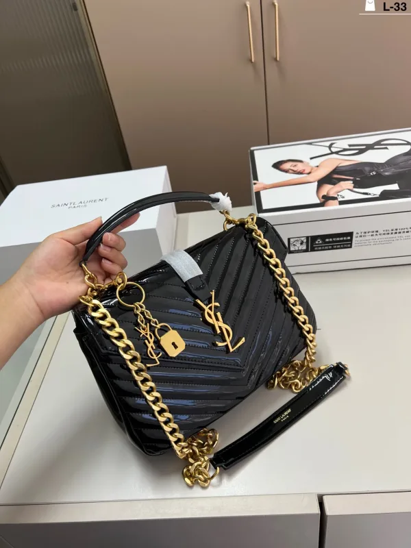Yves Saint Laurent Messenger Bag Replik 1:1 Leder Classic Ysl