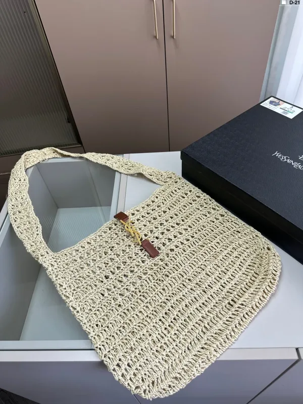 Yves Saint Laurent Strohtasche Replik 1:1 Ysl Woven Shopping