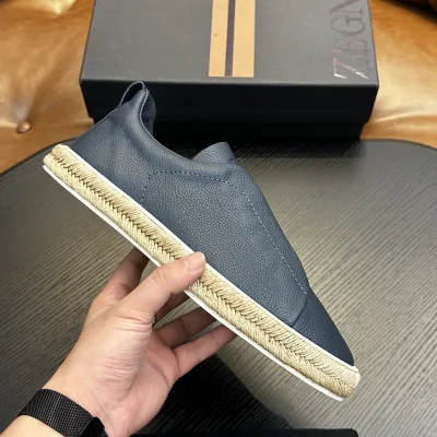 Zegna Sneakers Replik Super Klon Streifen Sportlich Casual Modern Hot